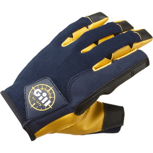 2026 Gill Pro 50th Anniversary Long Finger Sailing Gloves 7453 - Navy